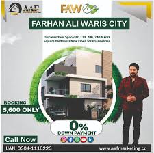 farhan ali waris city aaf marketing
