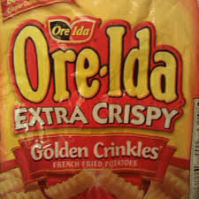 ore ida extra crispy golden crinkles