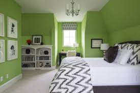 lime green bedrooms