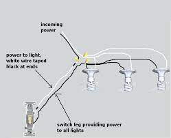 Light switch wiring w 12 2 wiring diagram database. 3 Way Light Switch Wiring Diagram Multiple Lights Novocom Top