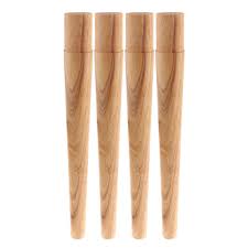 4x 42cm wooden table legs replacement