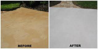 ecojet power washing rust stain removal