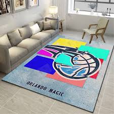 orlando magic area rugs basketball