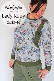 Ebook Damen Sweatshirt Lady Ruby Gr.32-46