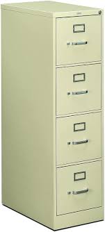 38 feet tall, made of real file cabinets welded on top of each other into a skinny, towering pile. Amazon Com Hon 4 Drawer Filing Cabinet 510 Series Full Suspension Letter File Cabinet 52 By 25 Inch Putty H514 Furniture Decor