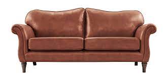 burton 3 seater leather sofa thomas lloyd