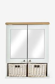 Buy Malvern Mirrored Wall Cabinet From