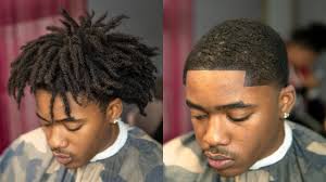Starter dreads hair unit by mickeydabarber. Crazy Haircut Transformation Freeform Dreads To Waves Youtube