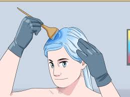 Dye black hair to blue: How To Dye Hair Blue 14 Steps With Pictures Wikihow