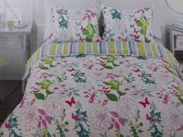 Artistic Accents Fl Twin Duvet And