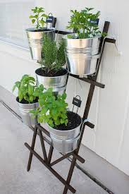 Hanging Potted Herb Garden