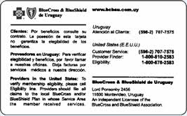 Geoblue is the trade name of worldwide insurance services, llc. Identifying Bluecard Members