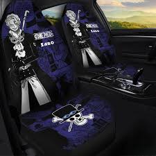 One Piece Sabo Car Seat Covers Custom