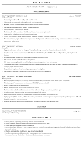 Automotive technicians repair cars and trucks for dealerships, mechanic shops, and garages. Heavy Equipment Mechanic Resume Sample Mintresume