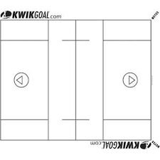 Details About Kwik Goal Full Field Lacrosse Chart