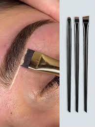 angled eyeliner brush eyebrow brush