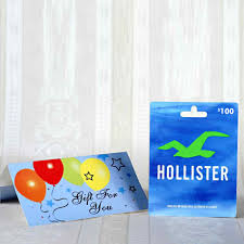 hollister 100 gift card gift send