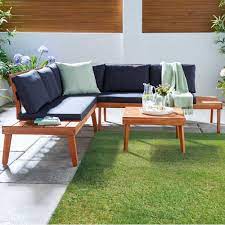 6 deluxe version flip back cube armchairs, 4 x stools. Replacing Garden Furniture This Year You Cant Afford To Miss This Aldi Range Garden Sofa Set Small Garden Corner Sofa Corner Sofa Garden