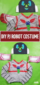 They are nowhere to be found and yet all of our kids seem to want to be one of the characters for halloween, and so we are here to bring you a simple tutorial on how to make your own! How To Make A Pj Robot Costume Moms And Crafters
