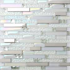 White Tile Backsplash