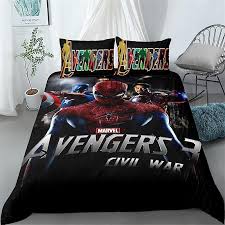 3d Printed Avengers Bedding Set Duvet