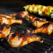 how to grill en drumsticks gas