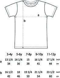 Child T Shirt Sizes Chart Uk Arts Arts