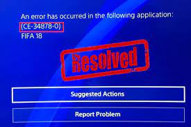 how to fix ps4 error ce 34878 0 easily