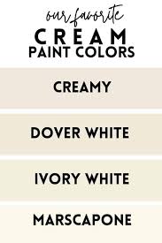 Cream Paint Colors Understood Plus 4