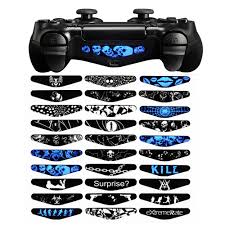 Extremerate Set Of 30 Custom Design Sexy Lip Vinyl Reuseable Led Lightbar Decal Sticker For Playstation 4 Ps4 Slim Pro Controller Cover Skin