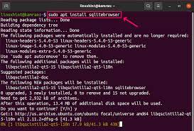 how to install sqlite 3 in ubuntu 20 04