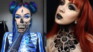 halloween optical illusion makeup looks