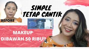 cara make up sederhana tapi cantik