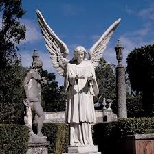 statue angel marbre white angel