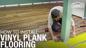 Vinyl flooring installation is simple and straightforward. How To Install Waterproof Vinyl Plank Flooring Diy Flooring Installation Youtube