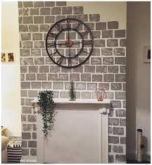 diy how to paint a faux brick fireplace