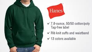 Hanes Comfortblend Ecosmart Pullover Hooded Sweatshirt