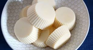 homemade lotion bars made with beeswax