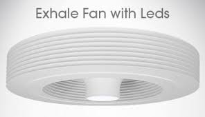 ceiling fan bladeless exhale fans