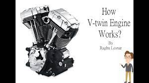 how v twin engine works explanation