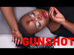 gunshot wound sfx makeup tutorial