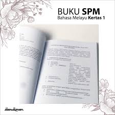 Kertas bahasa melayu terdiri kepada dua kertas: Buku Bahasa Melayu Kertas 1 Format Baharu Kssm Spm 2021 Shopee Malaysia
