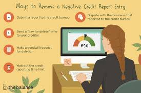 remove negative credit report