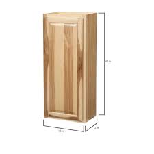Wall Kitchen Cabinet In Natural Hickory