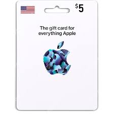 apple itunes gift card 5 usa