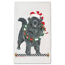 newfoundland newfie dog christmas