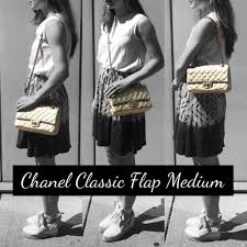 Chanel Classic Flap Size Comparison Pursebop