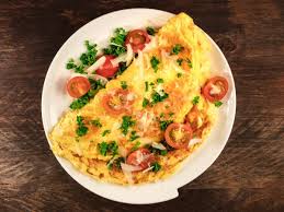 onion and tomato omelet recipe and