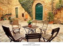 Choose vintage, antique, or contemporary design options. Italian Style Garden Patio Stock Photos And Images Agefotostock