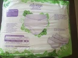 Always Discreet Low Rise Large Incontinence Underwear 17ct